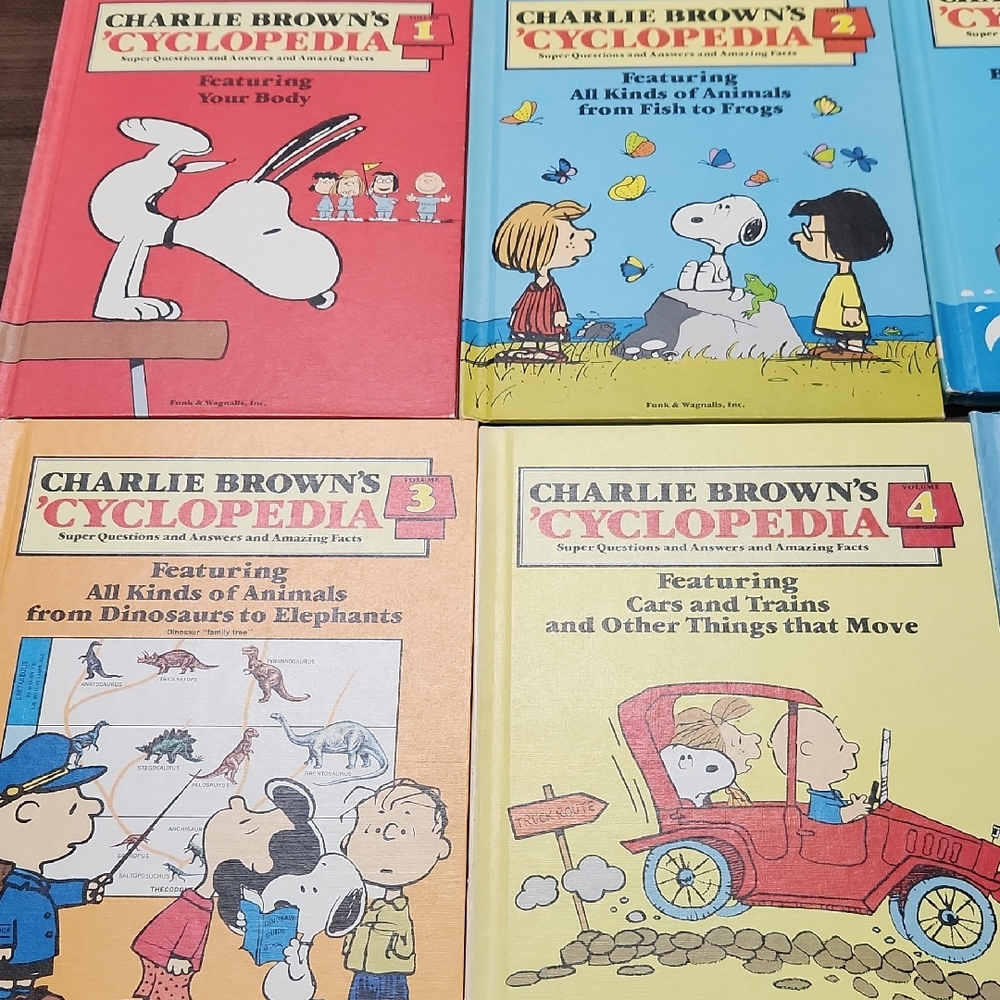 Charlie Brown',s 'Cyclopedia Books